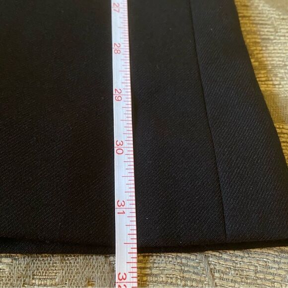 EUC Pendleton Black 100% Virgin Wool Skirt Lined Skirt Size 10 - Picture 8 of 8